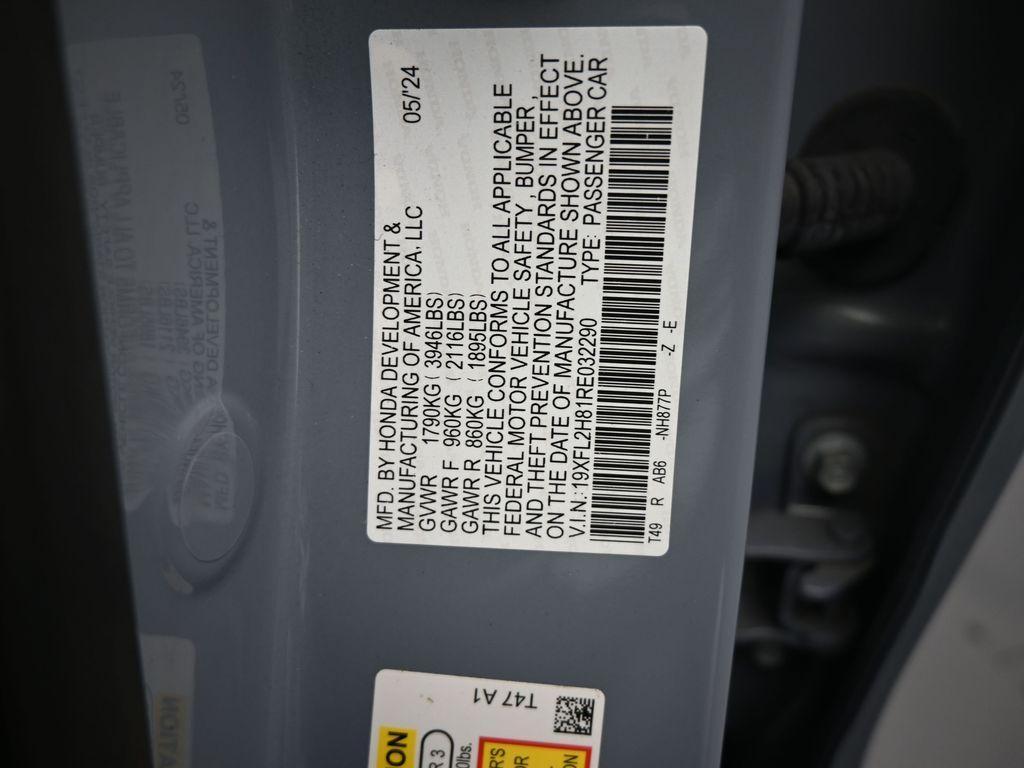 used 2024 Honda Civic car, priced at $25,995