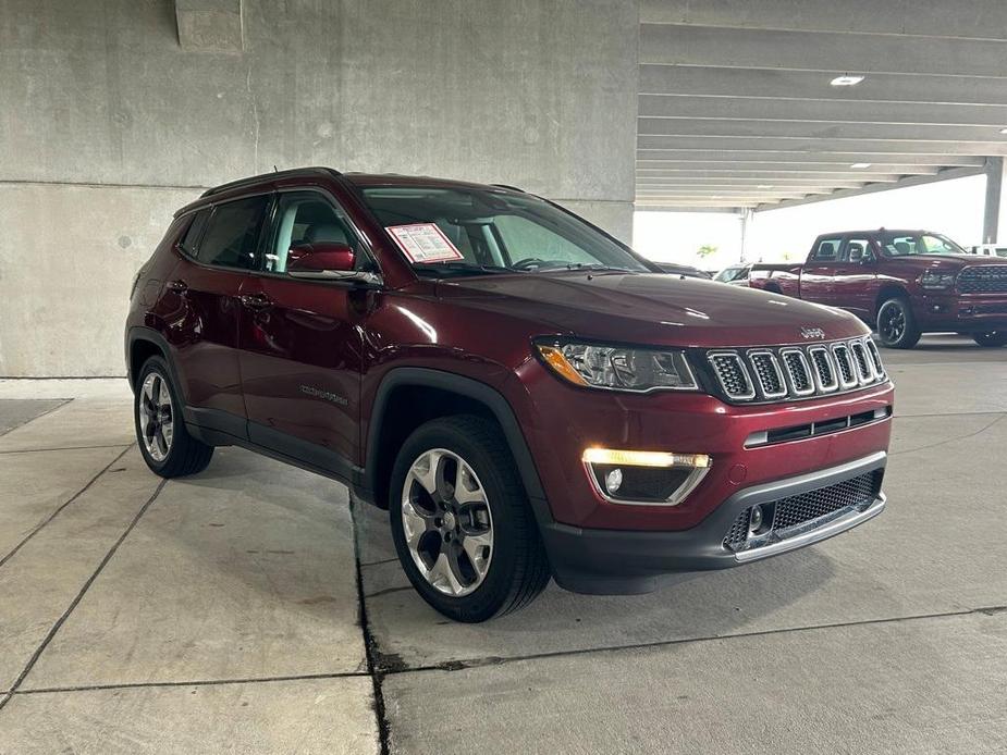 used 2021 Jeep Compass car, priced at $17,217
