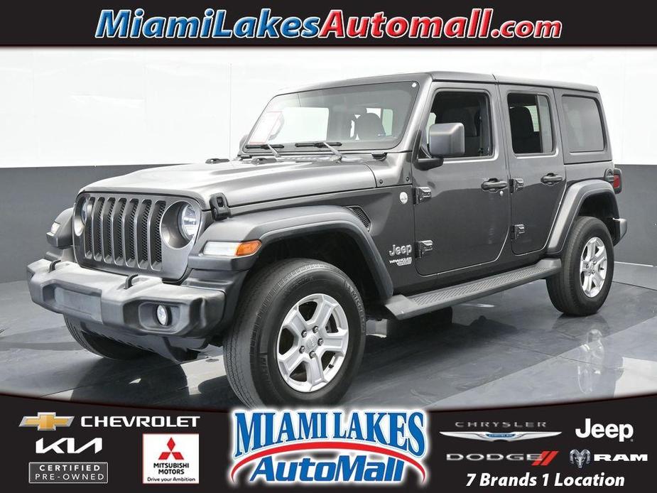 used 2021 Jeep Wrangler Unlimited car, priced at $36,567