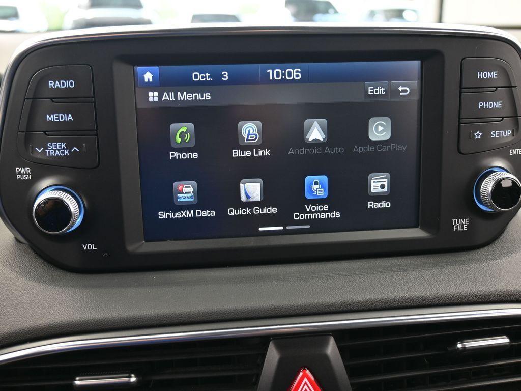 used 2019 Hyundai Santa Fe car, priced at $20,233