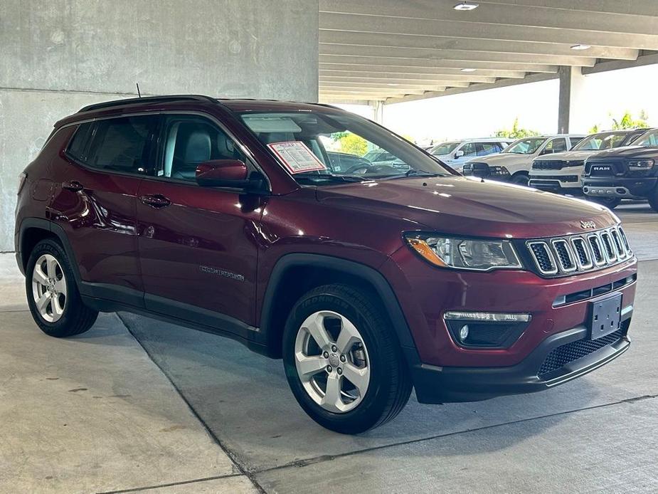 used 2021 Jeep Compass car, priced at $15,633