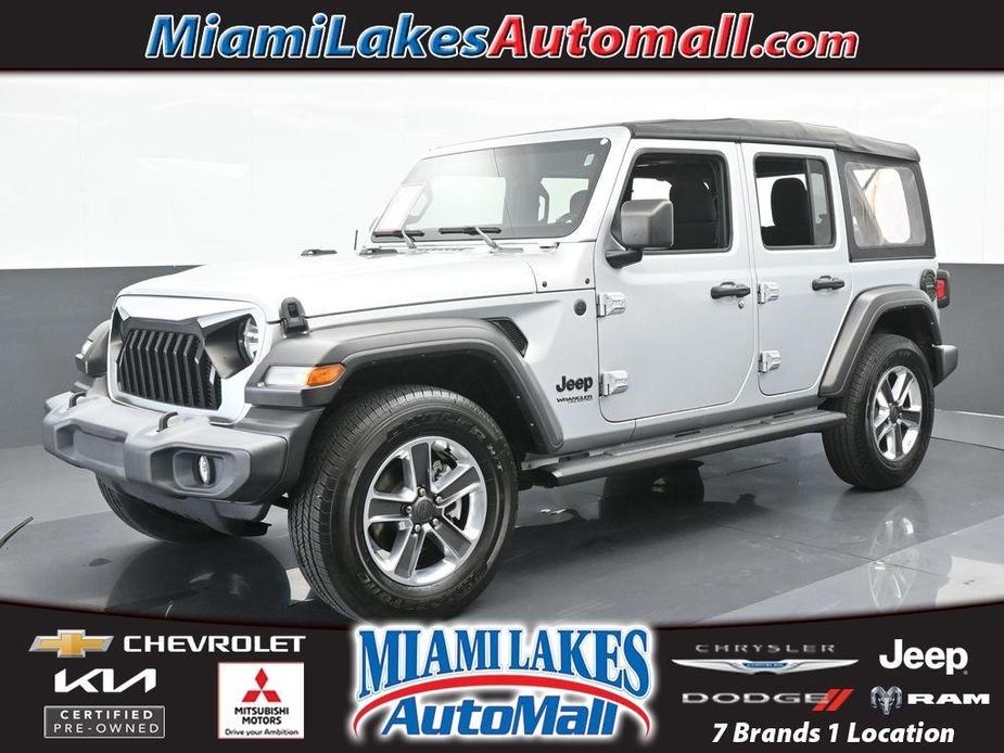 used 2022 Jeep Wrangler Unlimited car, priced at $38,170