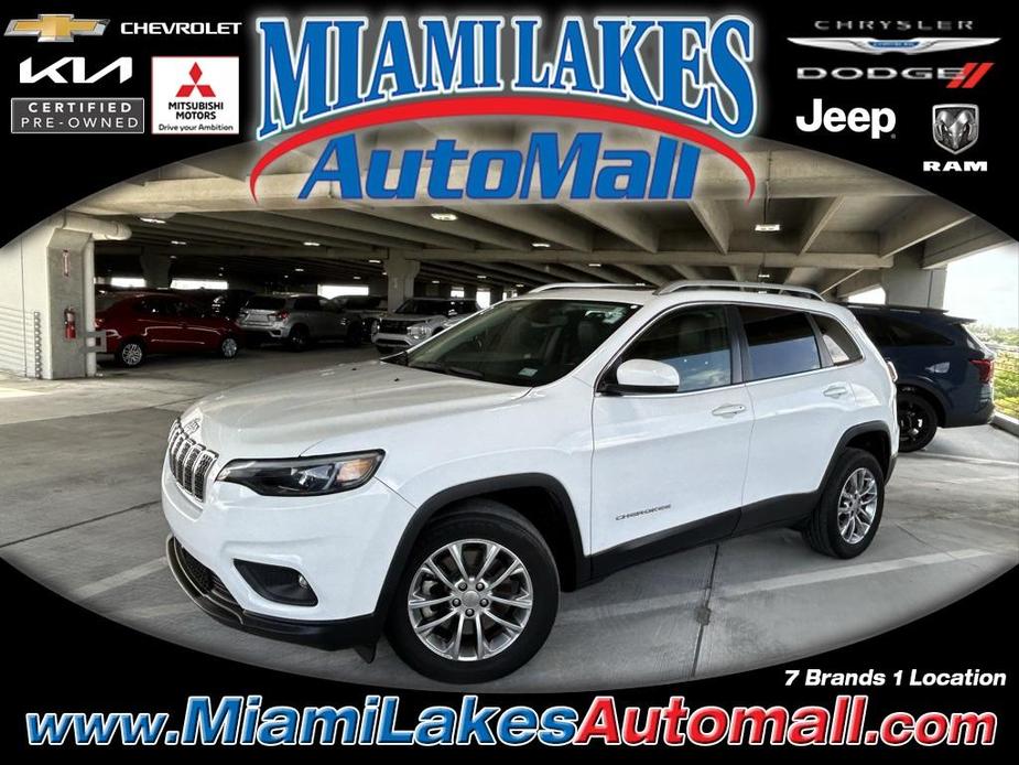 used 2021 Jeep Cherokee car, priced at $18,000