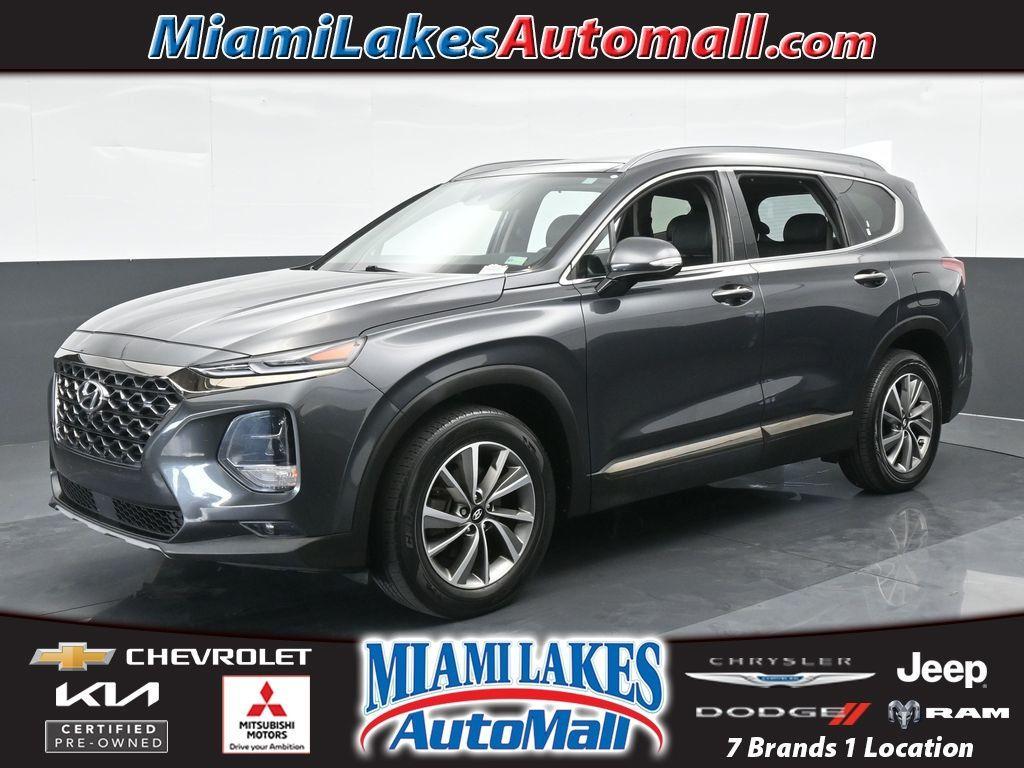 used 2020 Hyundai Santa Fe car, priced at $21,850