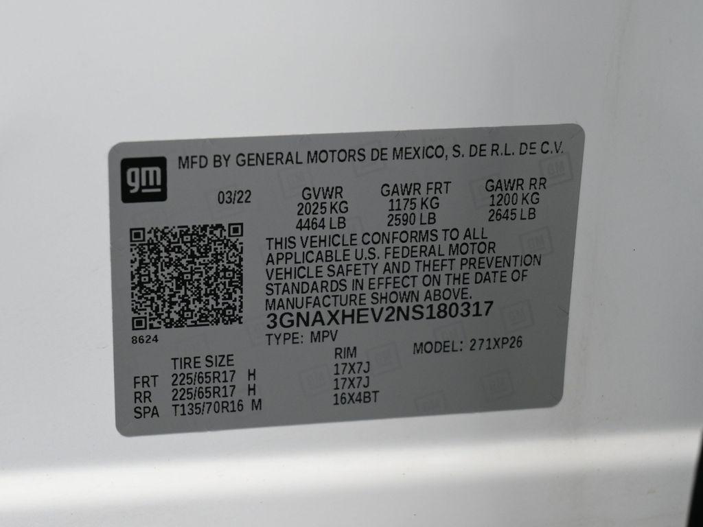 used 2022 Chevrolet Equinox car, priced at $16,995