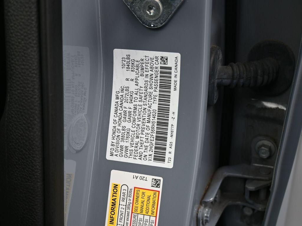 used 2024 Honda Civic car, priced at $25,994