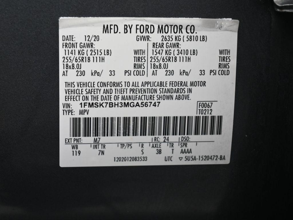 used 2021 Ford Explorer car, priced at $18,950