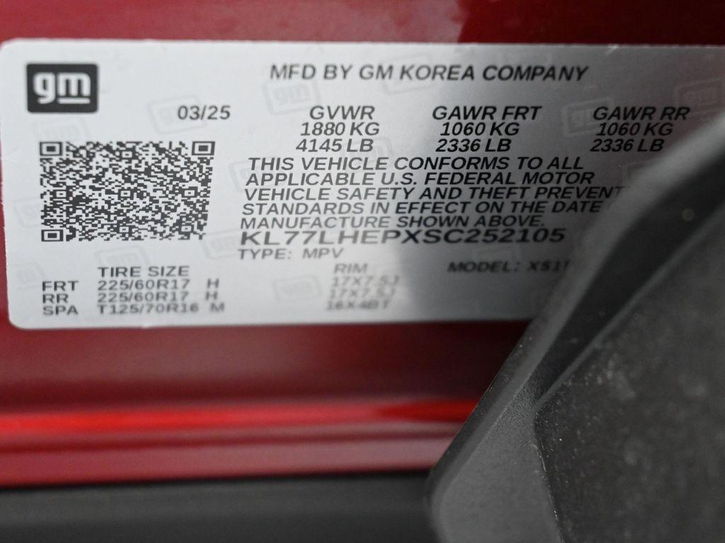 used 2025 Chevrolet Trax car, priced at $20,500