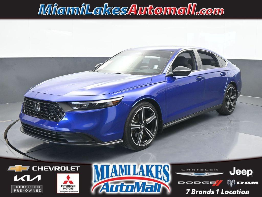 used 2023 Honda Accord Hybrid car, priced at $26,821