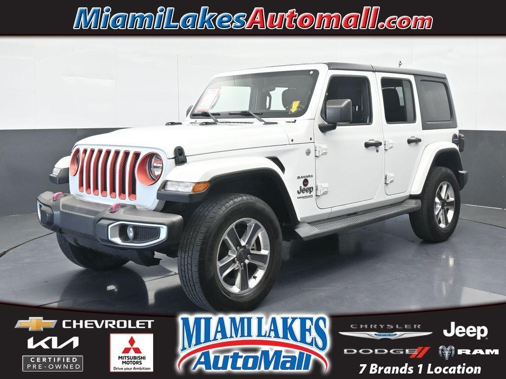 used 2020 Jeep Wrangler Unlimited car, priced at $27,999