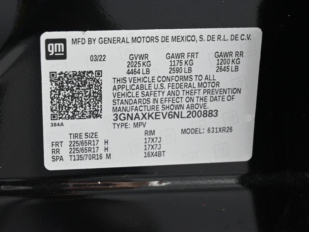 used 2022 Chevrolet Equinox car, priced at $18,950