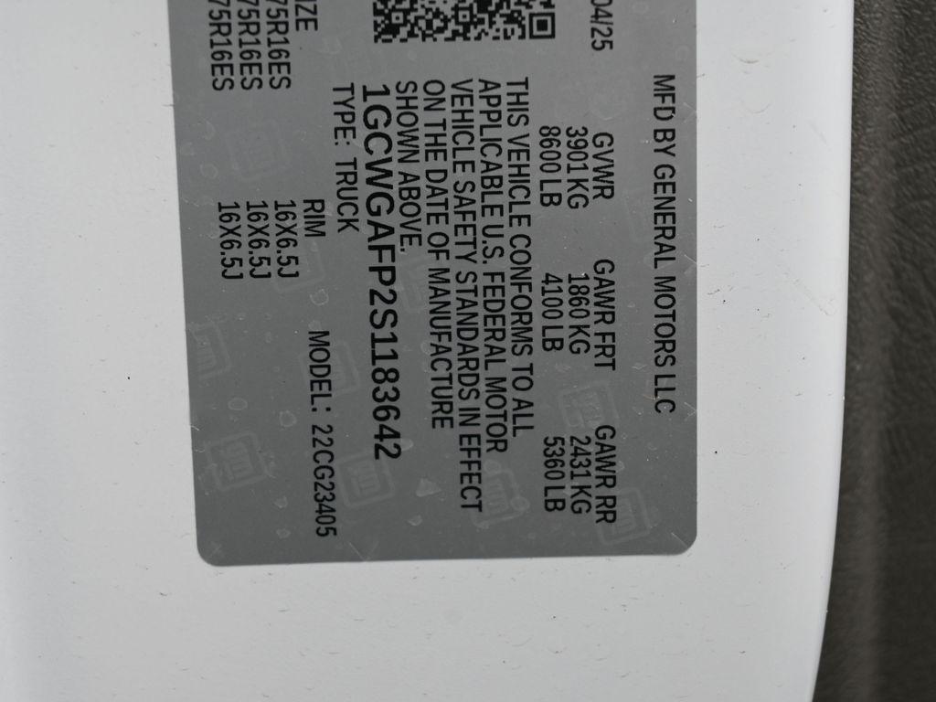 new 2025 Chevrolet Express 2500 car, priced at $36,450