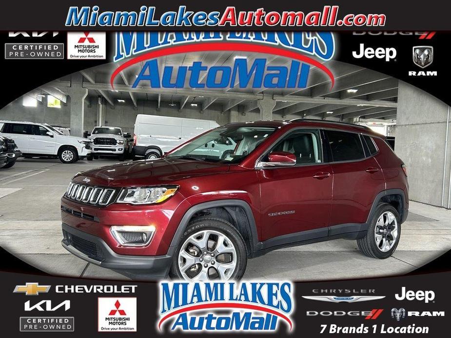 used 2021 Jeep Compass car, priced at $15,400