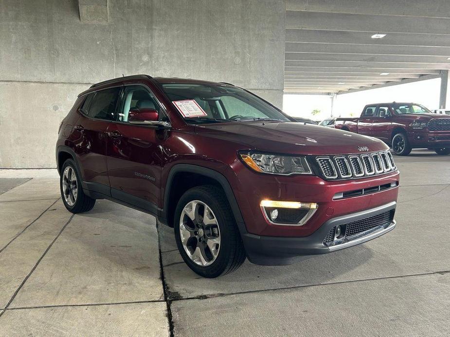 used 2021 Jeep Compass car, priced at $15,400