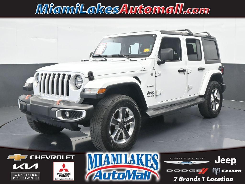 used 2020 Jeep Wrangler Unlimited car, priced at $20,999