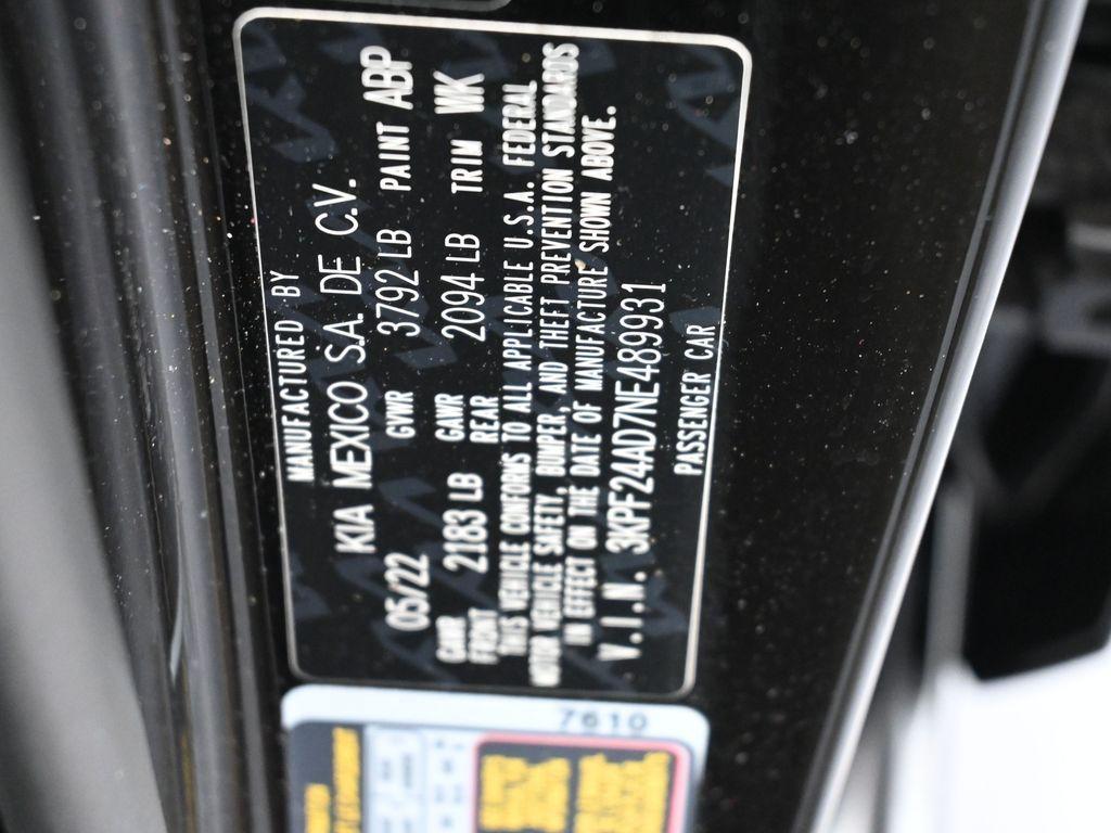 used 2022 Kia Forte car, priced at $15,840