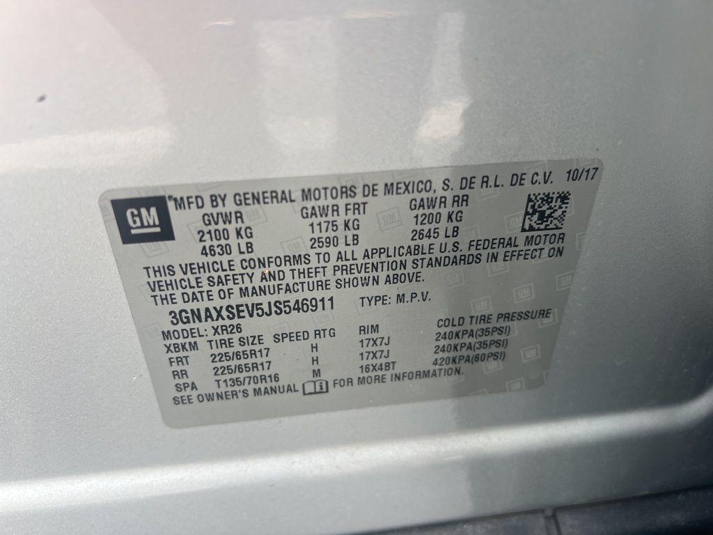 used 2018 Chevrolet Equinox car, priced at $10,121