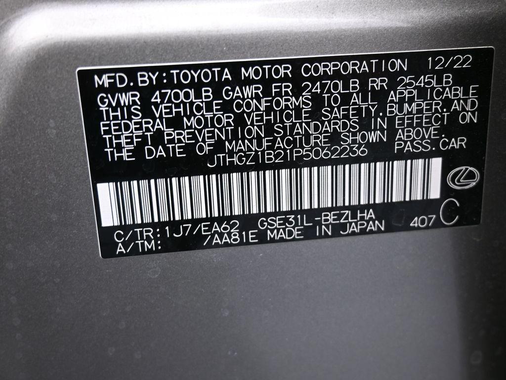 used 2023 Lexus IS 350 car, priced at $41,994