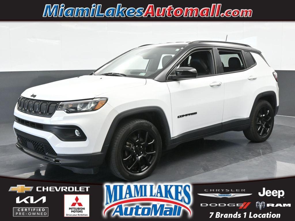 used 2022 Jeep Compass car, priced at $19,396