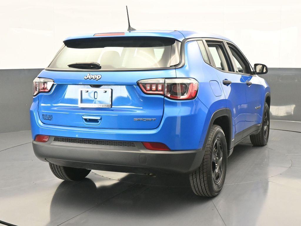 used 2021 Jeep Compass car, priced at $13,700