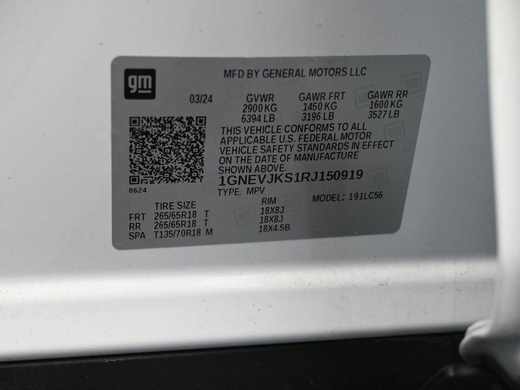 used 2024 Chevrolet Traverse car, priced at $41,872