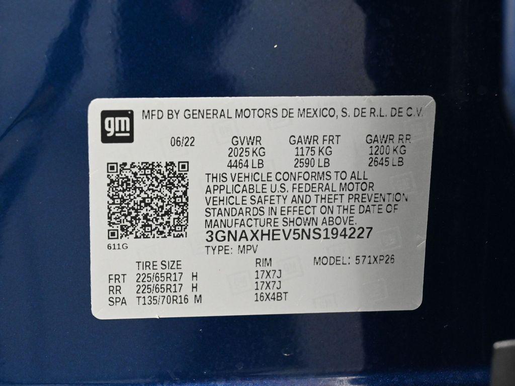 used 2022 Chevrolet Equinox car, priced at $19,950