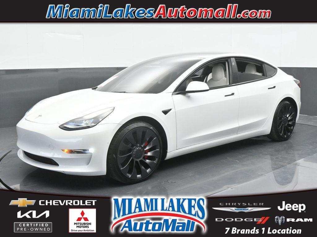 used 2021 Tesla Model 3 car, priced at $25,950