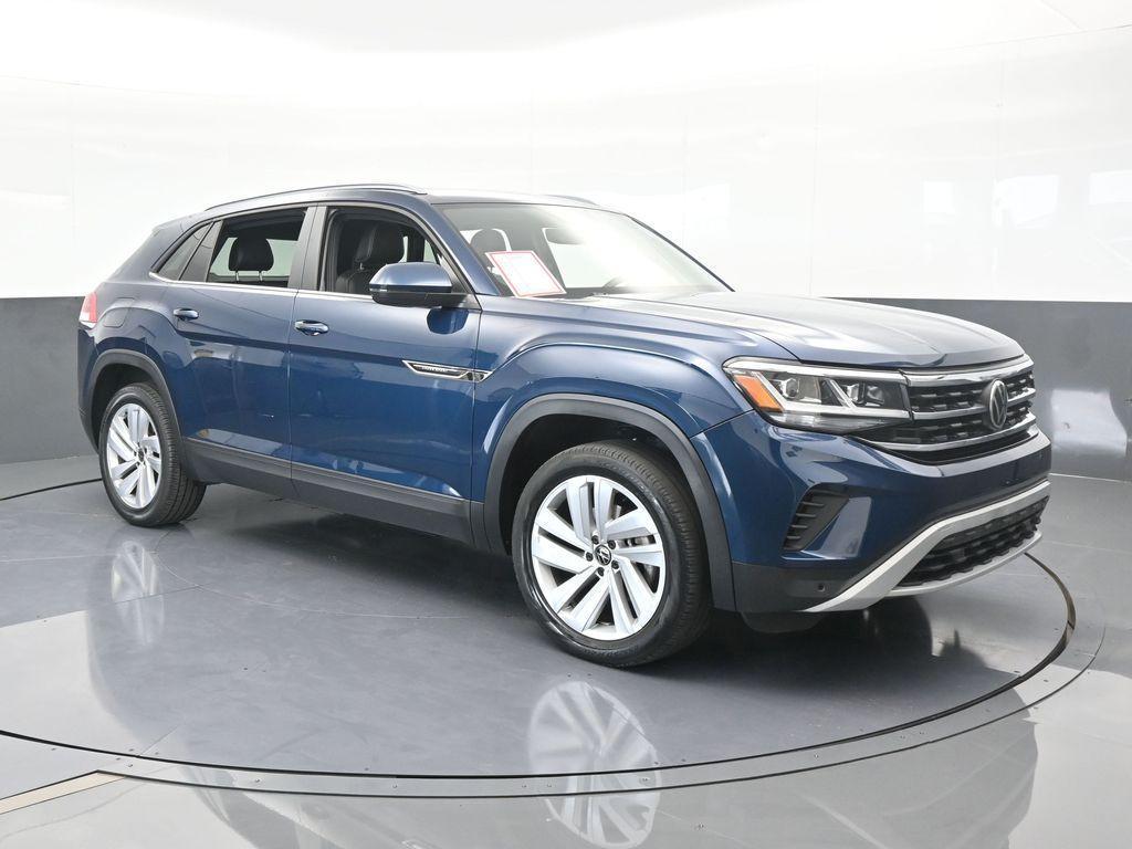 used 2021 Volkswagen Atlas Cross Sport car, priced at $22,096