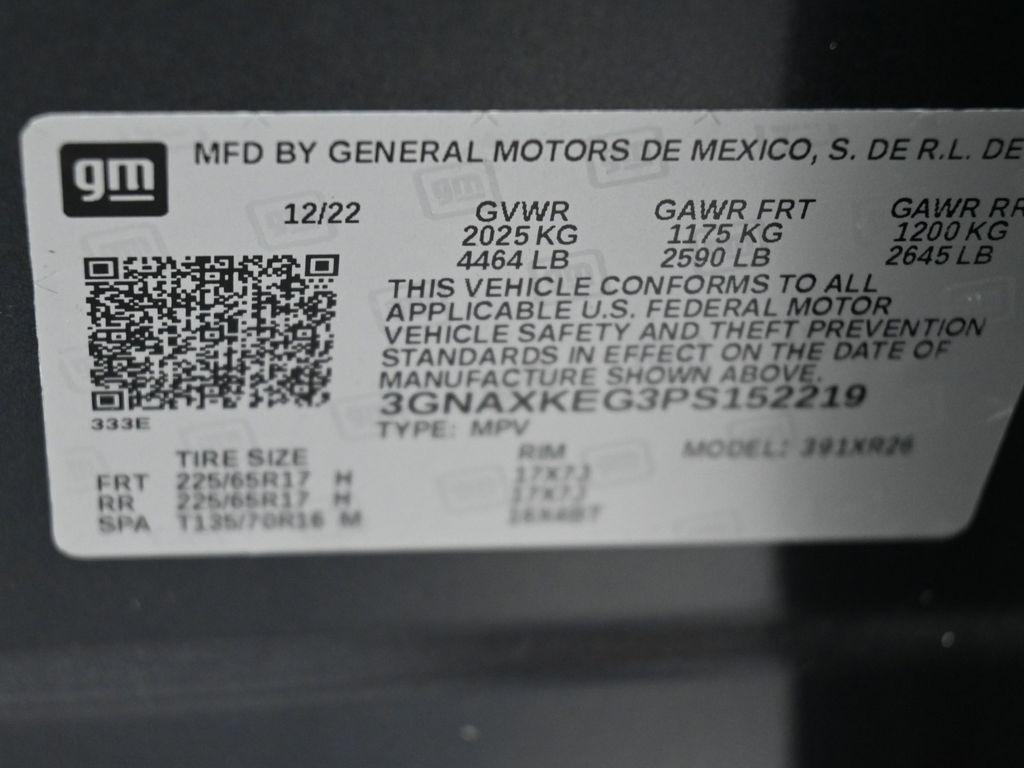 used 2023 Chevrolet Equinox car, priced at $17,585