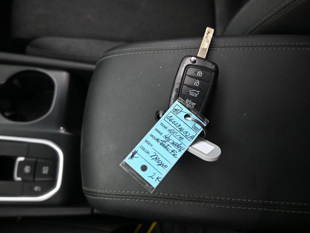 used 2019 Hyundai Santa Fe car, priced at $12,750