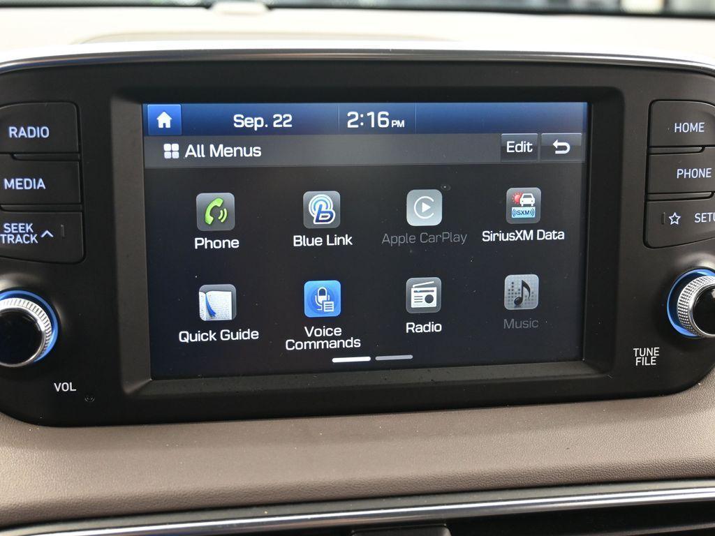 used 2020 Hyundai Santa Fe car, priced at $16,419