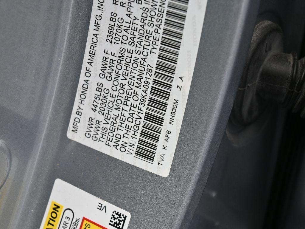 used 2019 Honda Accord car, priced at $18,595