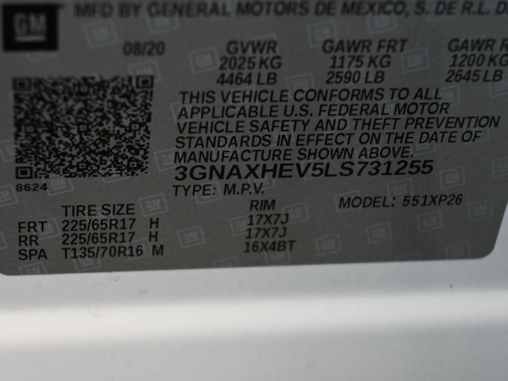 used 2020 Chevrolet Equinox car, priced at $15,950