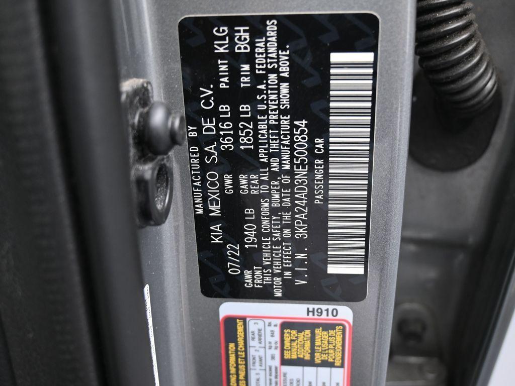 used 2022 Kia Rio car, priced at $10,996