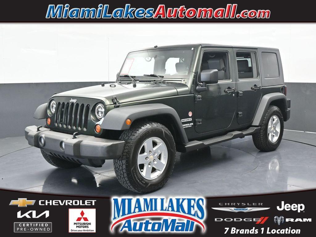 used 2010 Jeep Wrangler Unlimited car, priced at $12,241