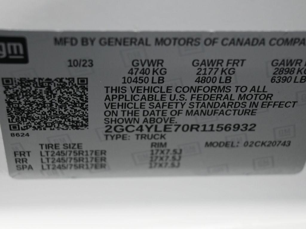 used 2024 Chevrolet Silverado 2500 car, priced at $46,996