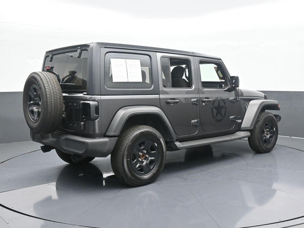 used 2021 Jeep Wrangler Unlimited car, priced at $27,485