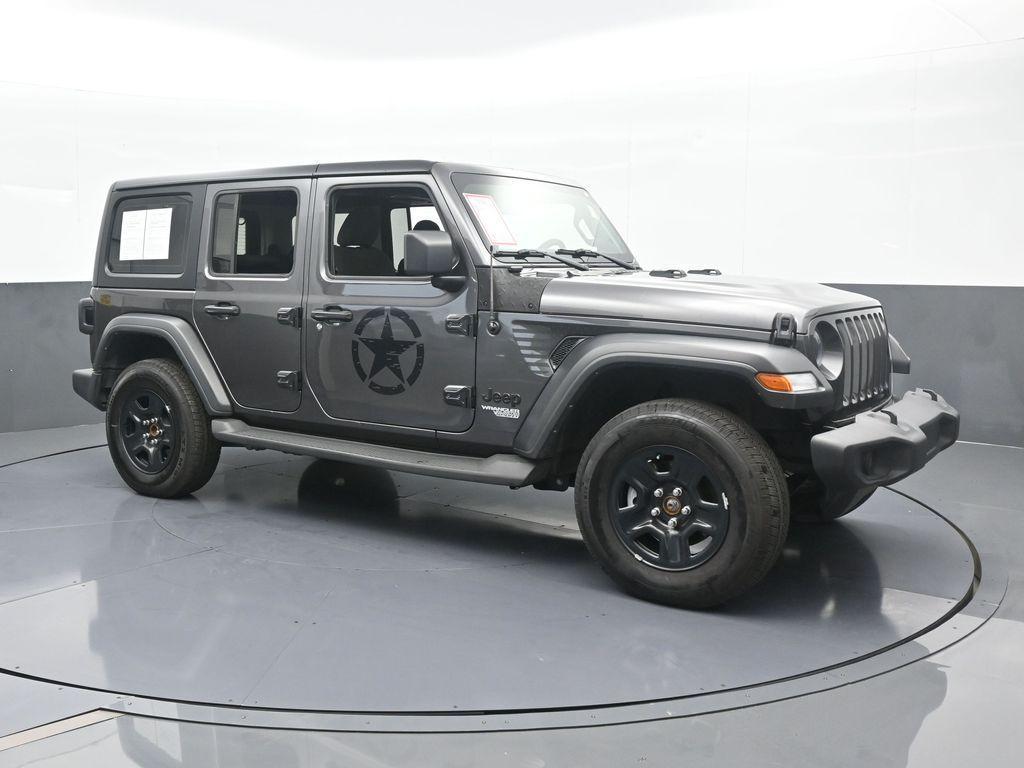 used 2021 Jeep Wrangler Unlimited car, priced at $27,485