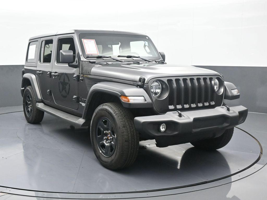 used 2021 Jeep Wrangler Unlimited car, priced at $27,485