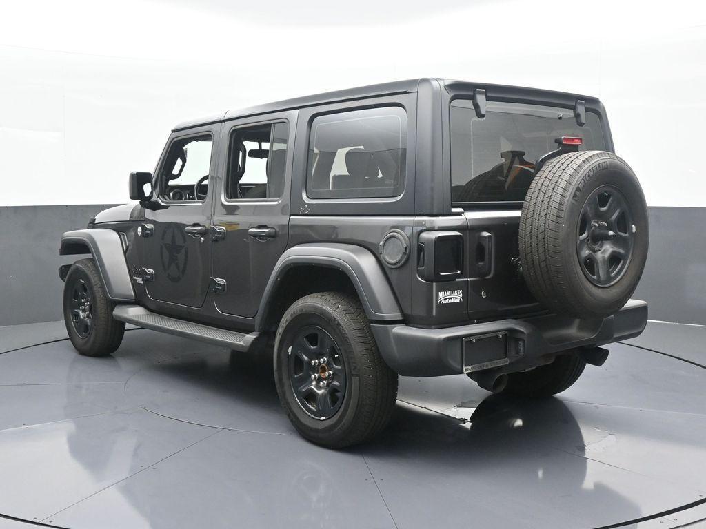 used 2021 Jeep Wrangler Unlimited car, priced at $27,485