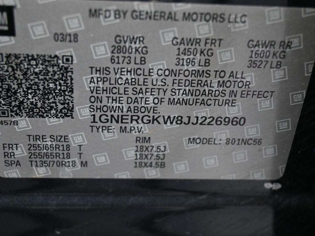used 2018 Chevrolet Traverse car, priced at $15,000
