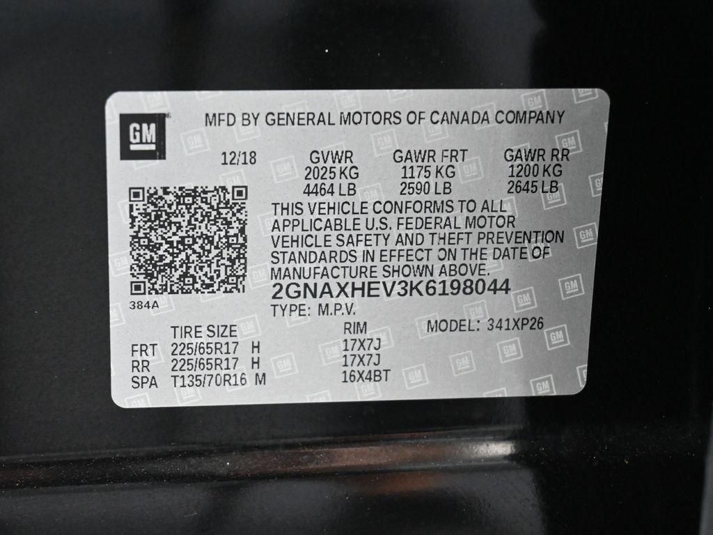 used 2019 Chevrolet Equinox car, priced at $11,450