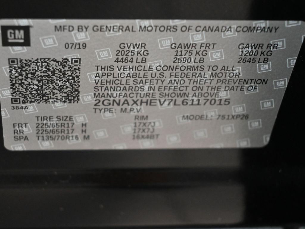 used 2020 Chevrolet Equinox car, priced at $11,350