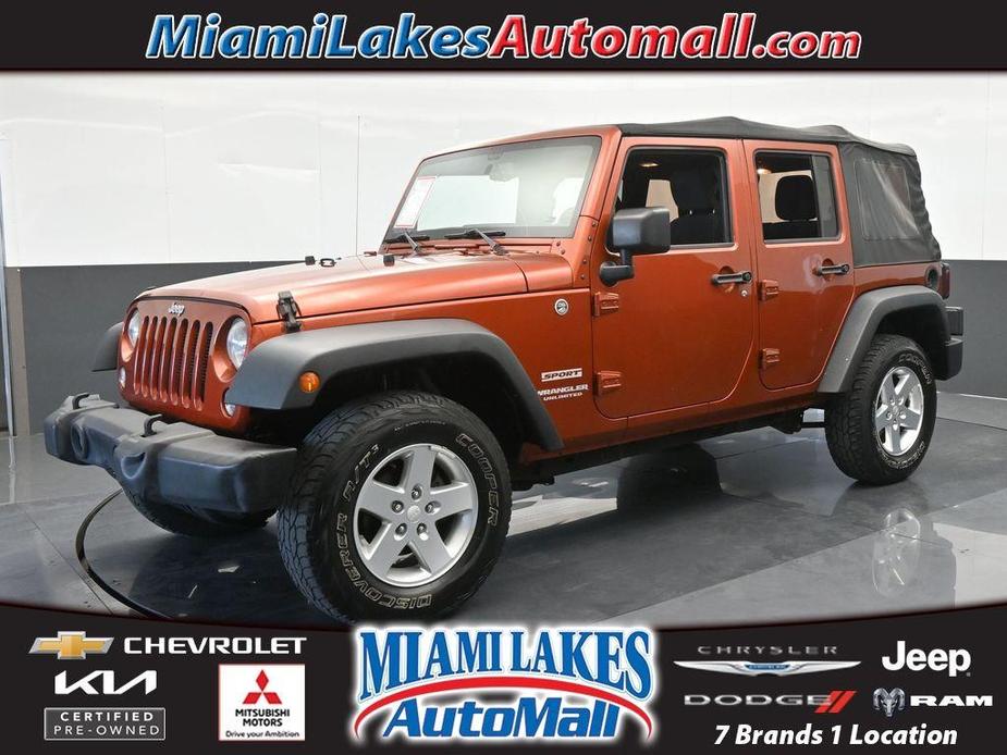 used 2014 Jeep Wrangler Unlimited car, priced at $18,921