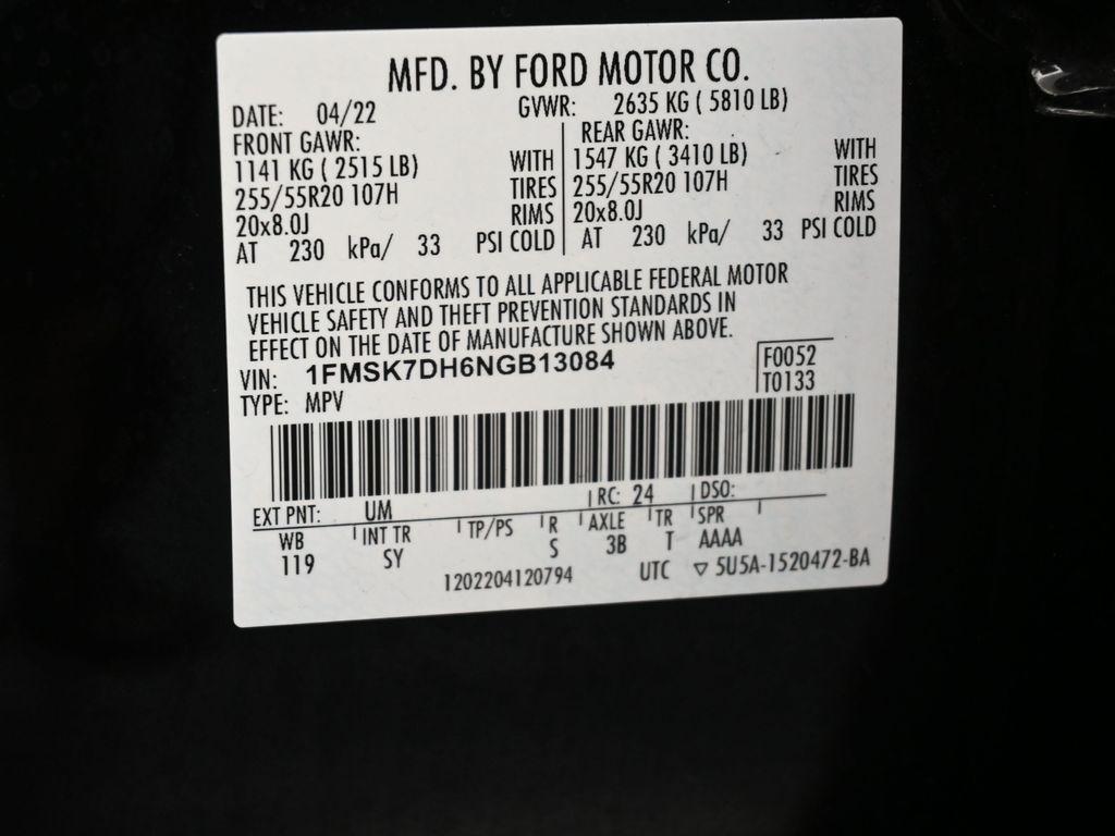 used 2022 Ford Explorer car, priced at $26,634