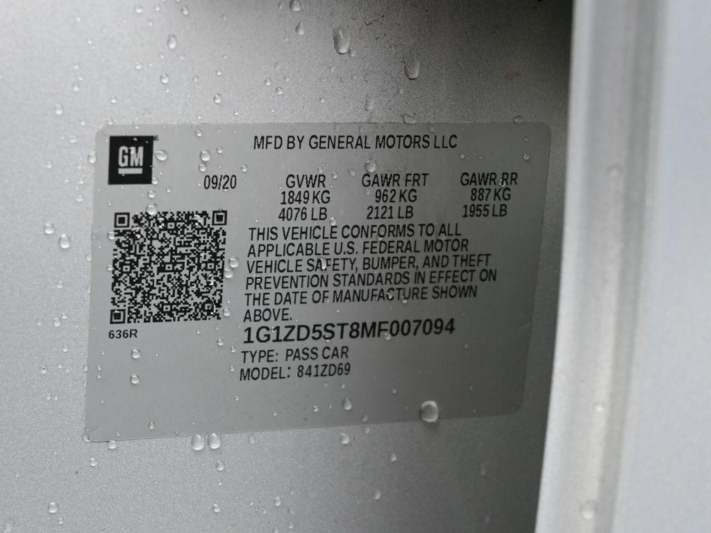 used 2021 Chevrolet Malibu car, priced at $11,950