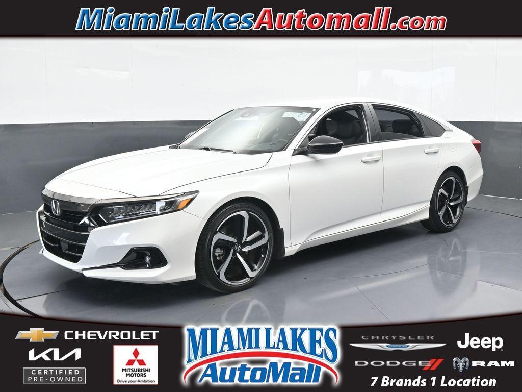 used 2021 Honda Accord car, priced at $21,032