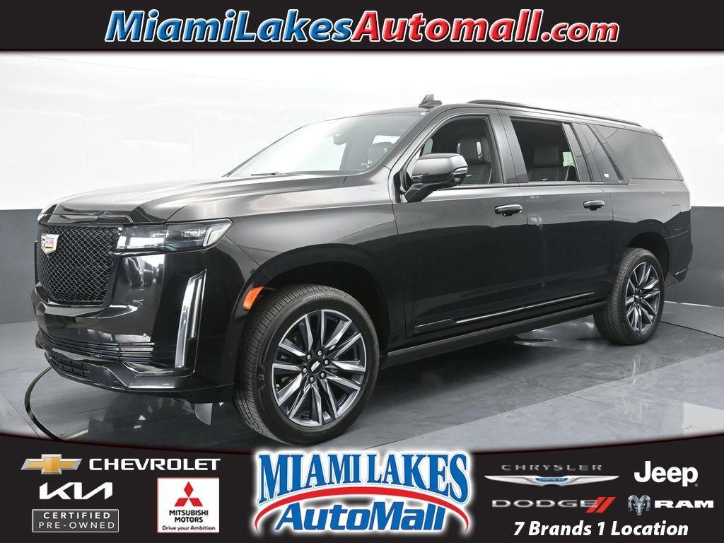 used 2023 Cadillac Escalade ESV car, priced at $92,990