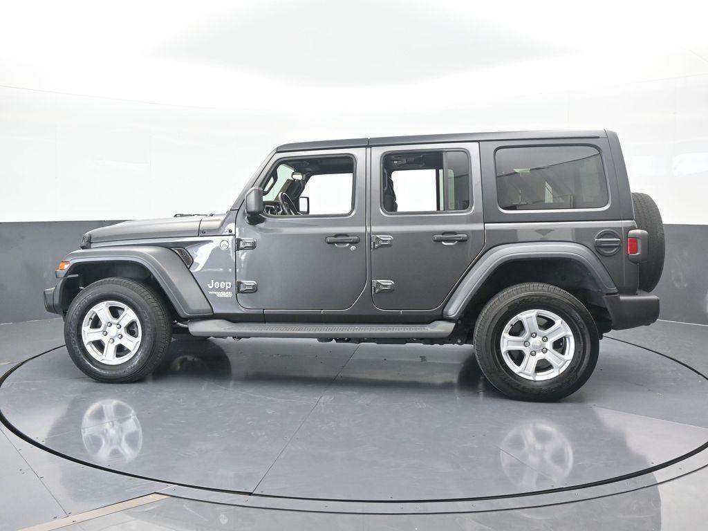 used 2021 Jeep Wrangler Unlimited car, priced at $25,987