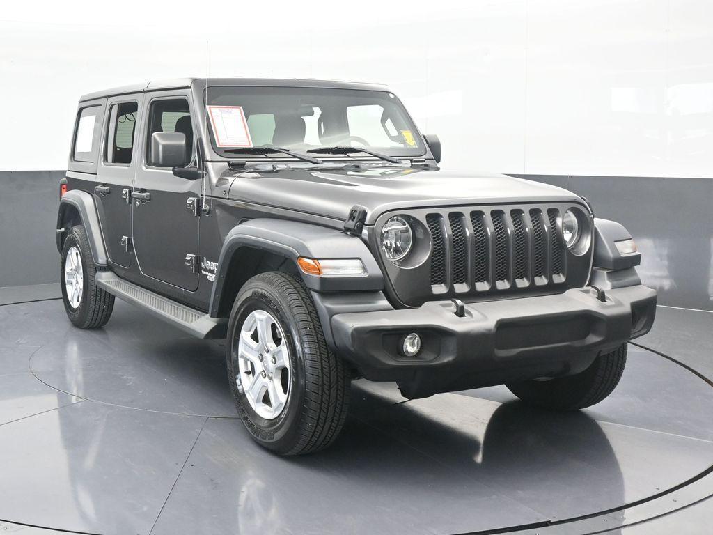 used 2021 Jeep Wrangler Unlimited car, priced at $25,987